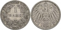 Kaiserreich 1 Mark Wilhelm II.