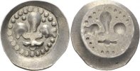 Strassburg Elsass Einseitiger Lilienpfennig städtische Prägung