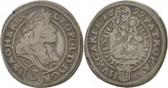 RDR Ungarn Nagybanya 3 Kreuzer Leopold I., 1657-1705