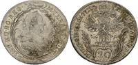 RDR Böhmen Prag 20 Kreuzer Maria Theresia, 1740-1780