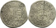 Sachsen Kurfürstentum 1/48 Taler 1665 Schr...