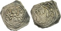 Erzbischöfe von Salzburg Kärnten Friesach Pfennig Eberhard II., 1200 - 1246.