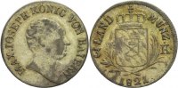 Bayern 3 Kreuzer 1821 fast vz Maximilian I...