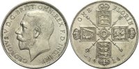 Großbritannien Florin 1916 vorzüglich. Geo...