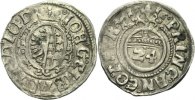 Anhalt 1/24 Taler 1616 sehr schön Johann G...