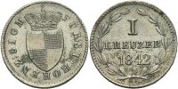 Hohenzollern Sigmaringen Kreuzer 1842 vorz...