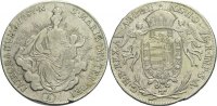 RDR Ungarn Wien 1/2 Taler Joseph II., 1780 - 1790