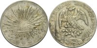 Mexico Zacatecas 8 Reales 1888 fast vz  70,00 EUR 