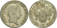Austria Habsburg Wien 20 Kreuzer Ferdinand I., 1835 - 1848