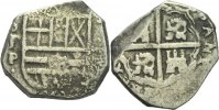 Spanien Kolonien Cob 2 Reales Philipp II. bis Philipp IV., 1556 - 1665