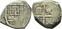 Spanien Kolonien Cob 2 Reales Philipp II. bis Philipp IV., 1556 - 1665