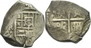 Spanien Kolonien Cob 2 Reales Philipp II. bis Philipp IV., 1556 - 1665
