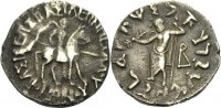 India Skythen Tetradrachme Vonones mit Spalahores, ca. 75 - 60