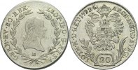 RDR Ungarn Kremnitz 20 Kreuzer Leopold II., 1790 - 1792