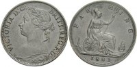 Gro&szlig;britannien Farthing 1883 f.vz Victoria, 1837 - 1901 20,00 EUR 