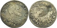 Belgien Brabant Antwerpen  1/5 Taler 1566 ss philipp II. von Spanien, 15... 80,00 EUR 