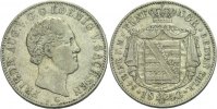 Sachsen 1/6 Taler 1843 ss Friedrich August II., 1836 - 1854. 35,00 EUR 