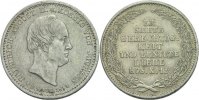 Sachsen 1/6 Taler 1854 f.vz/vz Friedrich August II., 1836 - 1854 45,00 EUR 
