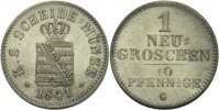 Sachsen Neugroschen  1841 fast Stempelglanz Friedrich August II., 1836 -... 25,00 EUR 
