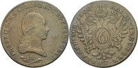 RDR Ungarn Kremnitz 6 Kreuzer 1800 Kratzer, ss Franz II./I.,, 1792 - 1835 12,00 EUR 