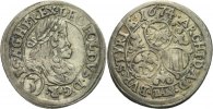 RDR Steiermark Graz 3 Kreuzer Leopold I., 1657 - 1705