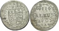 Hessen Darmstadt 2 Albus 1703 Pr&auml;geschw&auml;chen, ss Ernst Ludwig, 1678 - 17... 27,00 EUR 