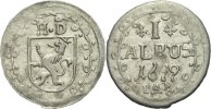 Hessen Darmstadt Albus 1699 Pr&auml;geschw&auml;chen, ss Ernst Ludwig, 1678 - 1739  20,00 EUR 
