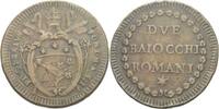 Vatikan Rom 2 Baiocchi Pius VI., 1775 - 1799.