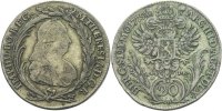 RDR Böhmen Prag 20 Kreuzer Maria Theresia, 1740 - 1780.