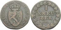 Nassau Dickkreuzer Friedrich August und Friedrich Wilhelm, 1808 - 1816.
