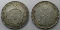 Jetons des alten Regims Jeton rond en argent Arquebusiers de Villeneuve de Lyon 1770 TTB+/SUP