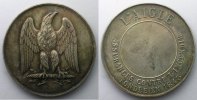 Numismatik der Versicherungsgesellschaften Jeton rond en argent 1843 SUP