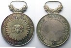 Numismatik der Versicherungsgesellschaften Jeton rond en argent avec bélière 1829 FDC