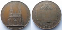 Belgien BRAEMT Bénédiction de la 1ère pierre de l'église de Malines 6 avril 1862 M