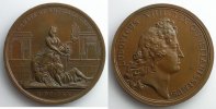 Medaillen von Louis XIV Non signée/Thomas Bernard L'embellissement et l'agrandissement de Paris bron