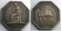Numismatique de la Justice jeton octogonal en argent Cour d'appel de Paris SUP - silver