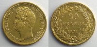 20 Francs 1831 A (Paris) TTB+