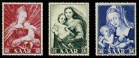 - Marianisches Jahr: Gemälde Ausgabetag 14. August 1954 5, 10 und 15 Francs ...