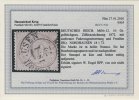 German Empire - Innendienst Ausgabetag 1. Januar 1872 10 Groschen gelblichgrau .