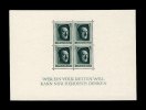 Third Reich - Blockausgabe: 48. Geburtstag von Adolf Hitler Ausgabetag 5. April