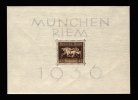 Third Reich - Blockausgabe: Galopprennen Das braune Band von Deutschland, ...