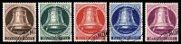 Germany Berlin - Freiheitsglocke, Klöppel nach links Ausgabe Mai/August 1951 5,