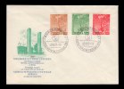 Germany Berlin - Vorolympische Festtage Ausgabetag 20. Juni 1952 4, 10 und 20 ..