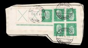 Deutsches Reich - Zusammendrucke - Reichspräsidenten 1928 Paul von Hindenburg 5+