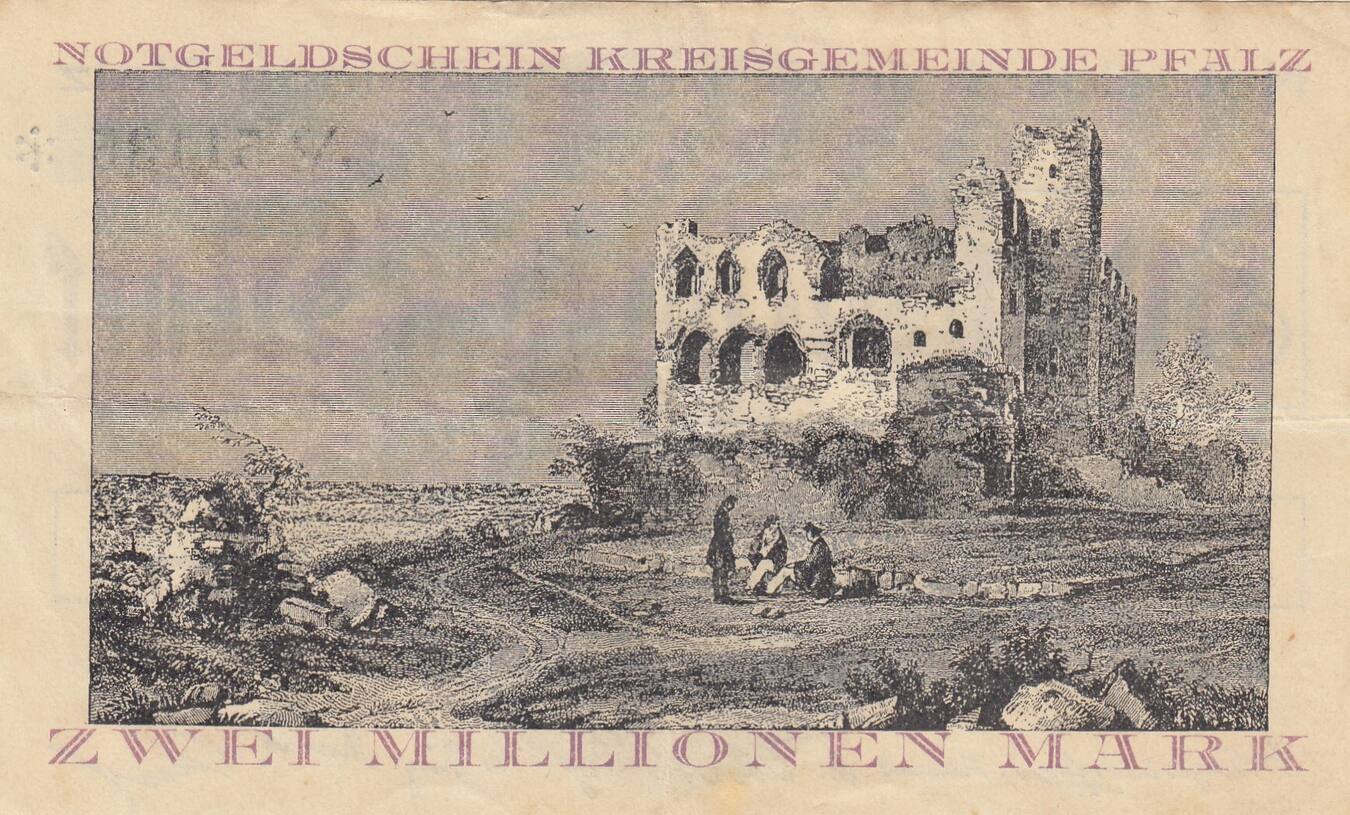 Deutschland Deutsches Reich Millionen Mark Notgeldschein Notgeld