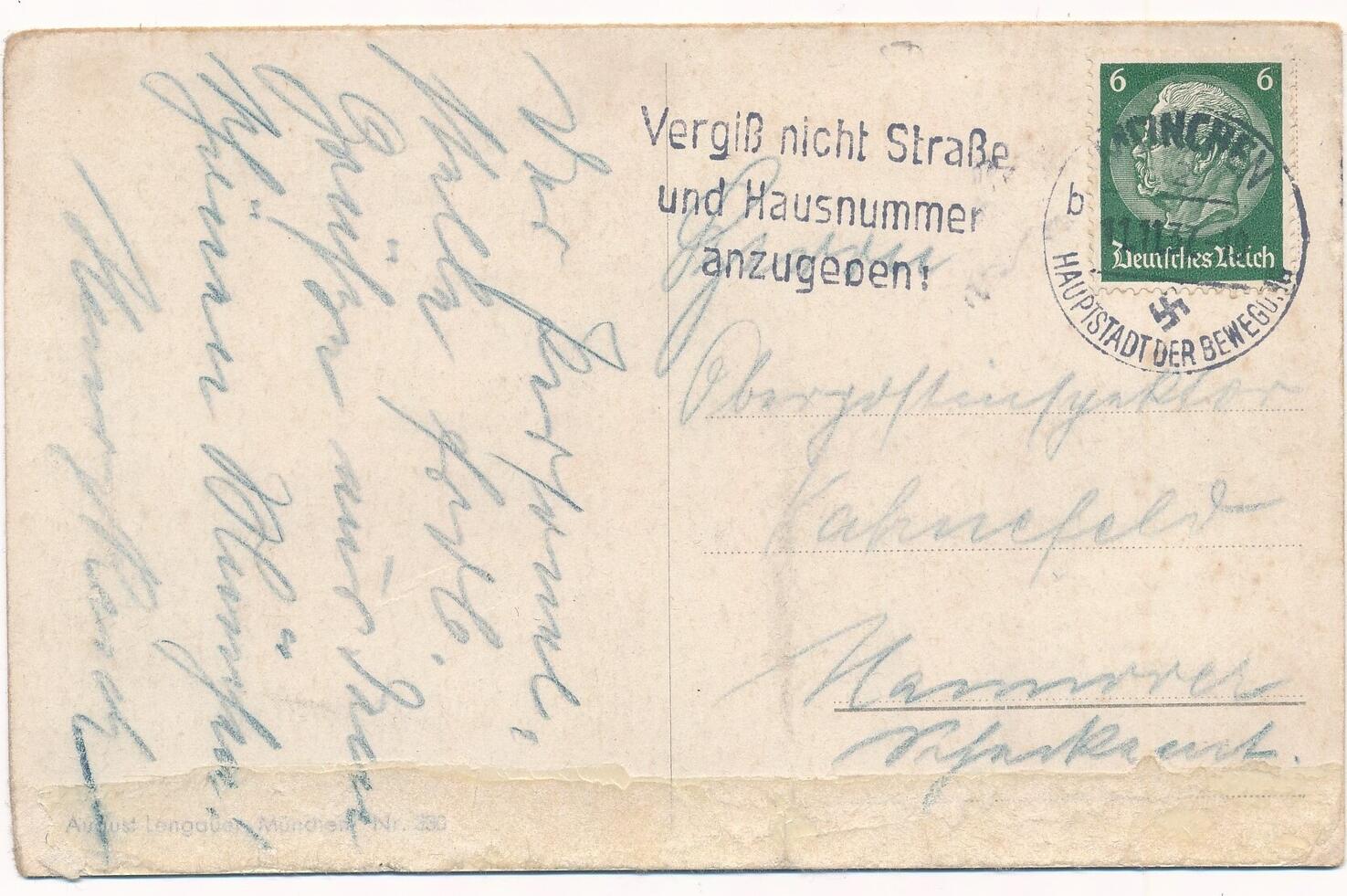 Deutschland Drittes Reich AK Ansichtskarte Postkarte Propagandakarte