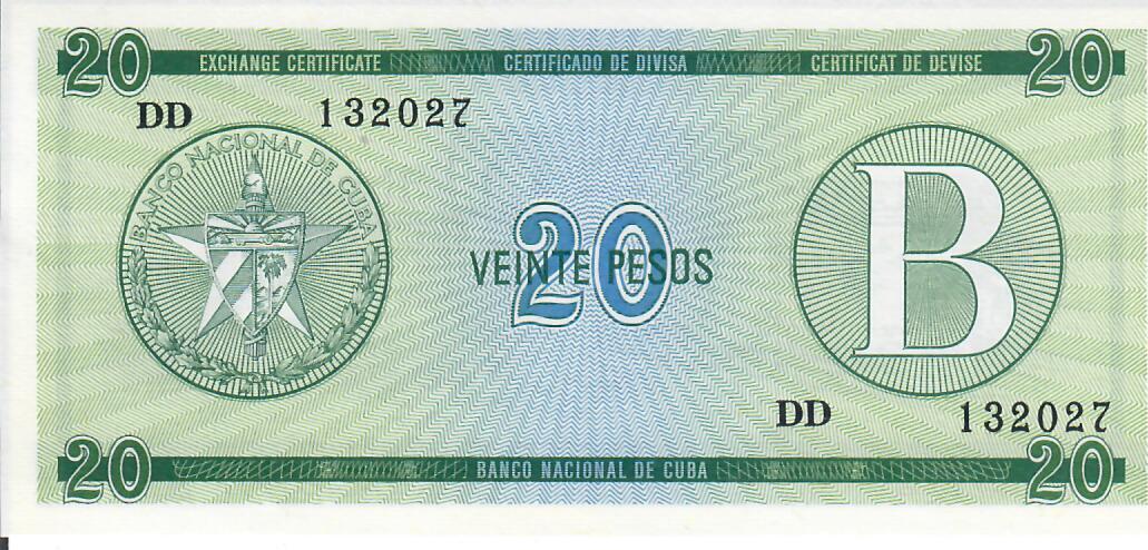 Kuba Pesos B O D Banknote Geldscheine Unc Ma Shops