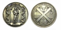 Schweiz Medaille Schweiz, Silbermedaille 1886. Auf die 500-Jahrfeier der Schlacht von Sempach