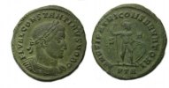 Römische Kaiserzeit Follis CONSTANTINUS I, Follis 305-306 Münzstätte PTR Trier