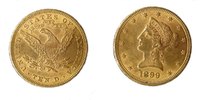 USA 10 Dollar USA 10 Dollars Gold Liberty Eagle 1899